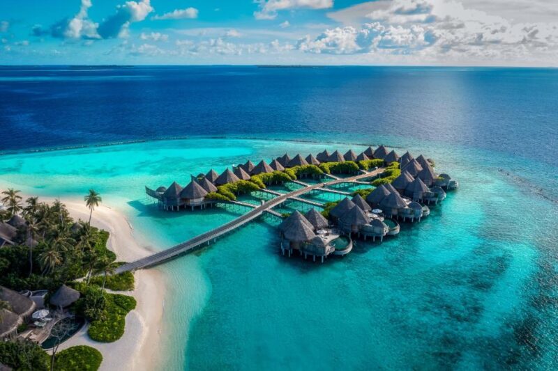best resort with private pool in the maldives